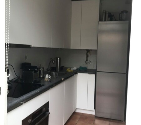 Maatwerkkeuken - max opbergruimte met carrousel - materiaal recycled mdf